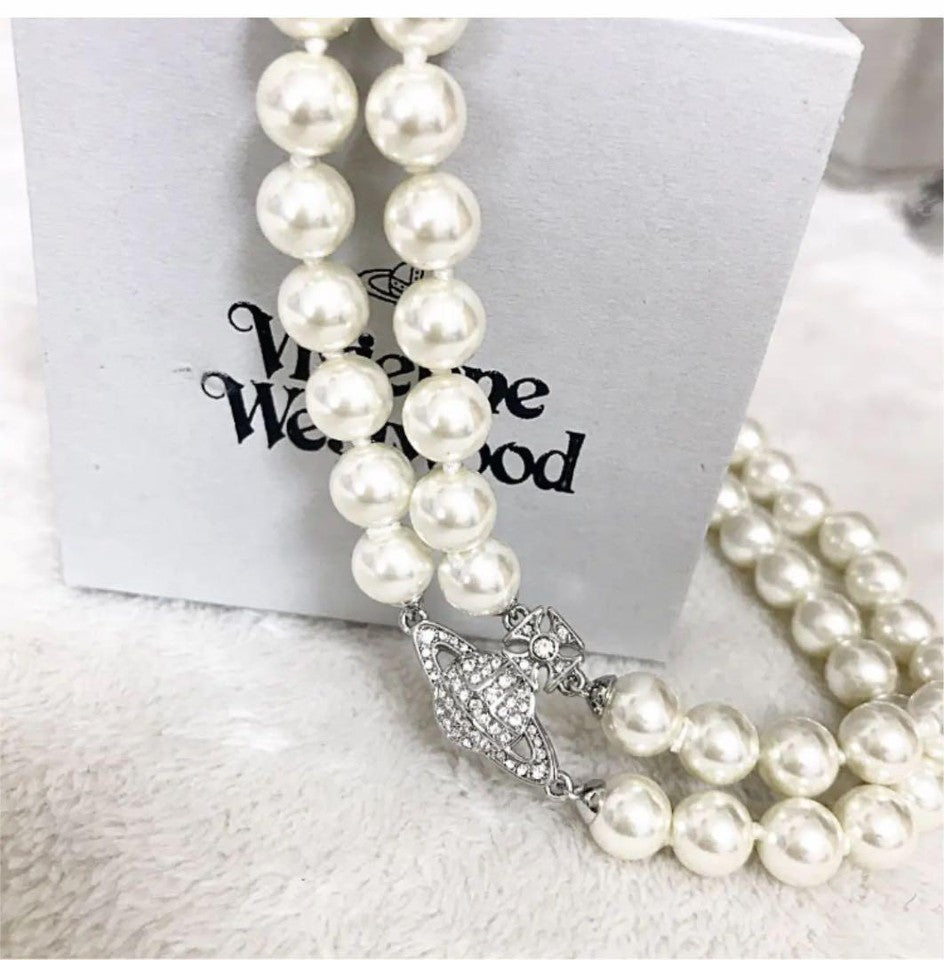 Vivienne westwood necklace 2-strand