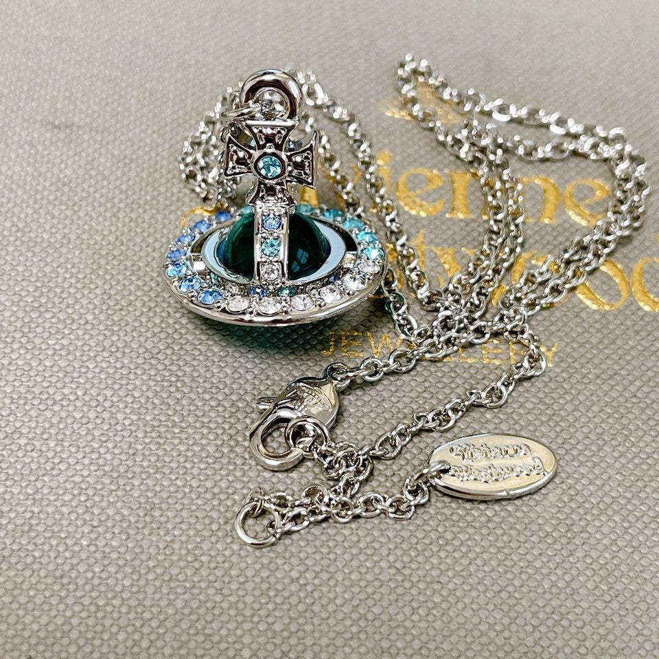 Vivienne  tiny orb necklace